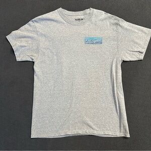 LIMITED TIME $4 ITEM!! Reel Legends Heather Gray Tee with American Flag Fish